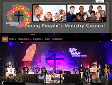 Tablet Screenshot of igniteyoungpeople.org